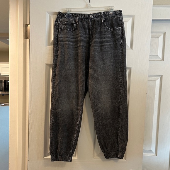 Rag & Bone sweatpant "jeans", size XL - Picture 1 of 6
